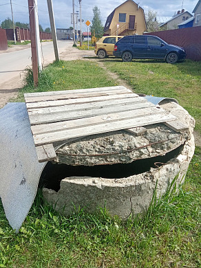 Жительница Кохмы обеспокоена состоянием опасного колодца на Ясной улице